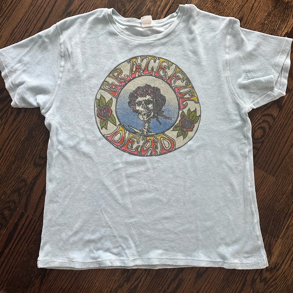 Madeworn Grateful dead women’s soft terry tee shirt